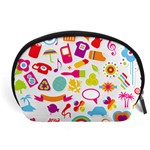 hipster kawaii  Accessory Pouch (Large)