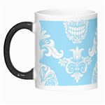 Blue Victorian Skulls Morph Mug