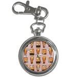 Gingham Chicken Waffles Key Chain Watch