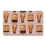 Gingham Chicken Waffles Magnet (Rectangular)