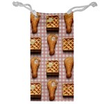 Gingham Chicken Waffles Jewelry Bag