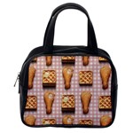 Gingham Chicken Waffles Classic Handbag (One Side)