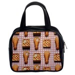 Gingham Chicken Waffles Classic Handbag (Two Sides)