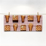 Gingham Chicken Waffles Hand Towel