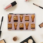 Gingham Chicken Waffles Cosmetic Bag (Small)