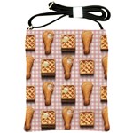 Gingham Chicken Waffles Shoulder Sling Bag