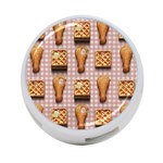 Gingham Chicken Waffles 4-Port USB Hub (Two Sides)