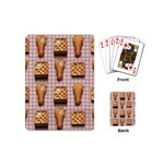 Gingham Chicken Waffles Playing Cards (Mini)