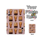 Gingham Chicken Waffles Playing Cards 54 (Mini)