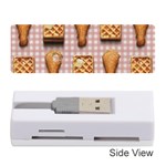 Gingham Chicken Waffles Memory Card Reader (Stick)