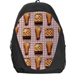 Gingham Chicken Waffles Backpack Bag