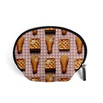 Gingham Chicken Waffles Accessory Pouch (Small)