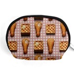 Gingham Chicken Waffles Accessory Pouch (Medium)