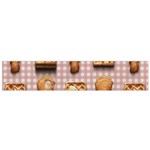 Gingham Chicken Waffles Flano Scarf (Small)