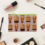 Gingham Chicken Waffles Cosmetic Bag (XS)