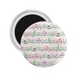 Rainbow Music Notes 2.25  Magnet