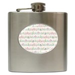 Rainbow Music Notes Hip Flask (6 oz)