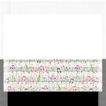 Rainbow Music Notes Jigsaw Puzzle (Rectangular)