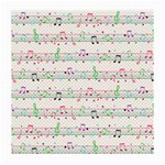 Rainbow Music Notes Medium Glasses Cloth