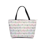 Rainbow Music Notes Classic Shoulder Handbag