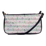 Rainbow Music Notes Shoulder Clutch Bag