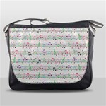 Rainbow Music Notes Messenger Bag