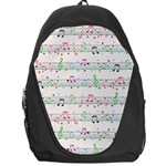 Rainbow Music Notes Backpack Bag