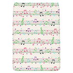 Rainbow Music Notes Removable Flap Cover (S)