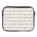 Rainbow Music Notes Apple iPad Zipper Case