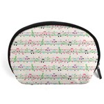 Rainbow Music Notes Accessory Pouch (Large)