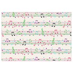 Rainbow Music Notes Samsung Galaxy Note 4 Case (White)