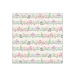 Rainbow Music Notes Satin Bandana Scarf