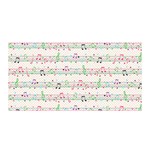 Rainbow Music Notes Satin Wrap