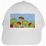 Blue Fly Trap White Cap