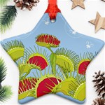 Blue Fly Trap Ornament (Star)