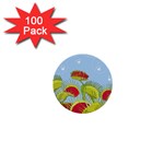 Blue Fly Trap 1  Mini Button (100 pack) 