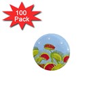 Blue Fly Trap 1  Mini Magnet (100 pack) 