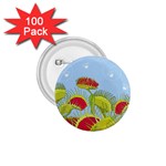 Blue Fly Trap 1.75  Button (100 pack) 