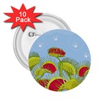 Blue Fly Trap 2.25  Button (10 pack)