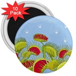 Blue Fly Trap 3  Magnet (10 pack)