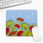 Blue Fly Trap Large Mousepad