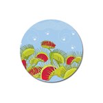 Blue Fly Trap Magnet 3  (Round)