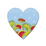 Blue Fly Trap Magnet (Heart)