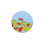 Blue Fly Trap Golf Ball Marker