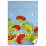 Blue Fly Trap Canvas 12  x 18 