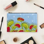 Blue Fly Trap Cosmetic Bag (Medium)