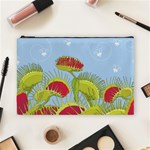 Blue Fly Trap Cosmetic Bag (Large)