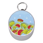 Blue Fly Trap Silver Compass (Mini)