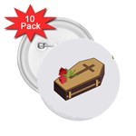 coffin emojis 2.25  Button (10 pack)