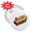 coffin emojis 2.25  Button (100 pack)